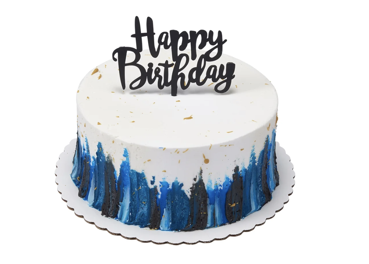 Art Effects Round Cake